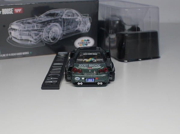 Amazon | MINIGT 1/64 日産 Skyline GT-R (R34) Kaido Works GReddy V1